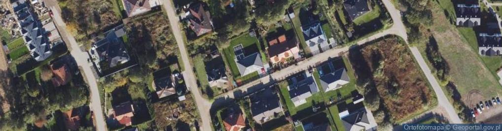 Zdjęcie satelitarne Winogronowa ul.