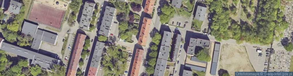 Zdjęcie satelitarne Witczaka Stanisława ul.