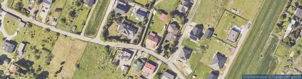 Zdjęcie satelitarne Wiejska ul.
