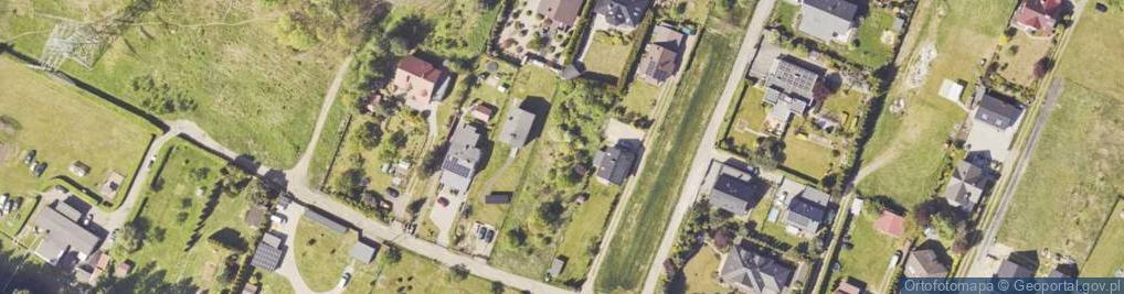 Zdjęcie satelitarne Wiejska ul.