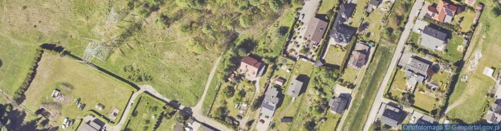 Zdjęcie satelitarne Wiejska ul.