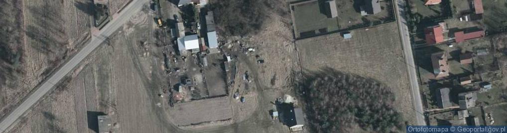 Zdjęcie satelitarne Wiosenna ul.