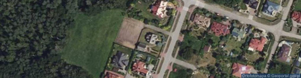 Zdjęcie satelitarne Wiejska ul.