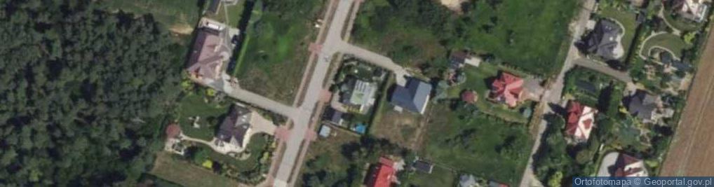 Zdjęcie satelitarne Wiejska ul.