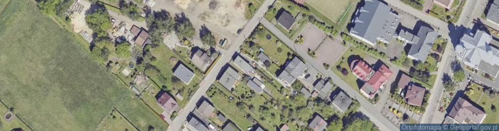 Zdjęcie satelitarne Wiosenna ul.