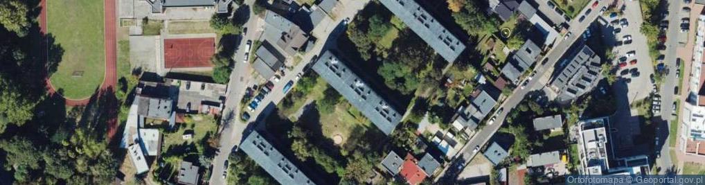 Zdjęcie satelitarne Wiosenna ul.