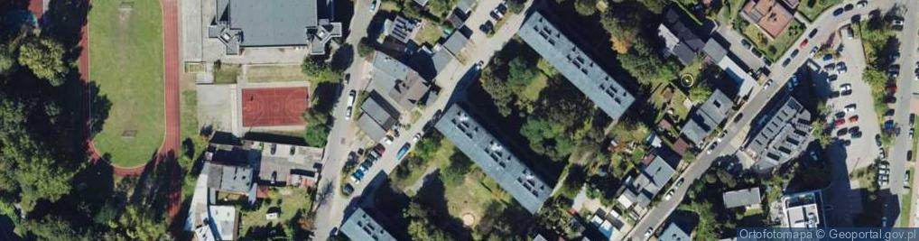 Zdjęcie satelitarne Wiosenna ul.