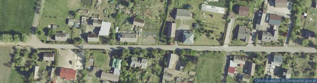 Zdjęcie satelitarne Wiejska ul.
