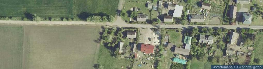 Zdjęcie satelitarne Wiejska ul.