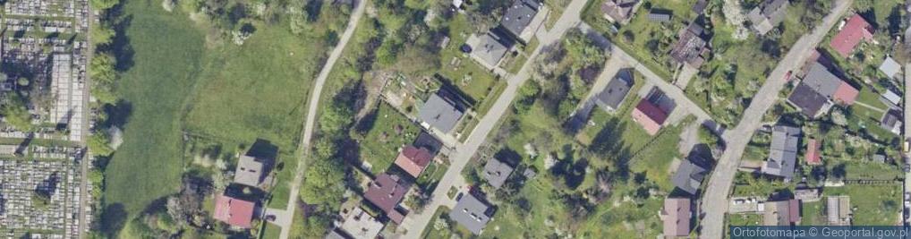 Zdjęcie satelitarne Wiejska ul.