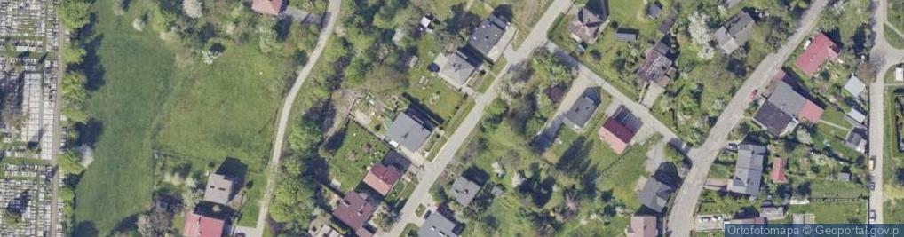 Zdjęcie satelitarne Wiejska ul.