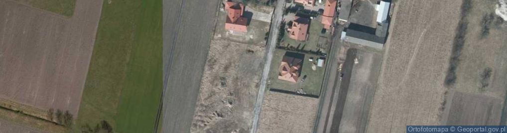 Zdjęcie satelitarne Wiejska ul.