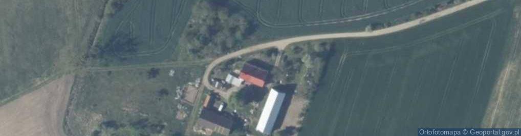 Zdjęcie satelitarne Wierzbki ul.