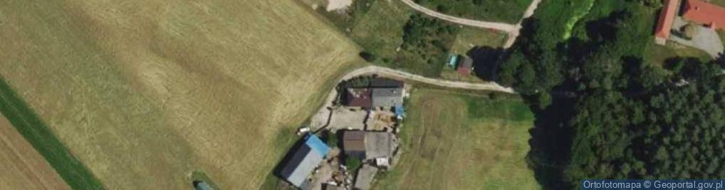Zdjęcie satelitarne Wiejska ul.