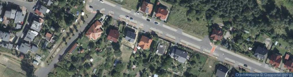 Zdjęcie satelitarne Widokowa ul.