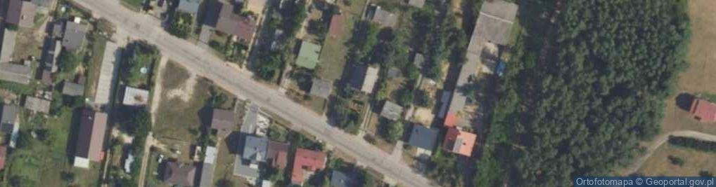 Zdjęcie satelitarne Wiejska ul.