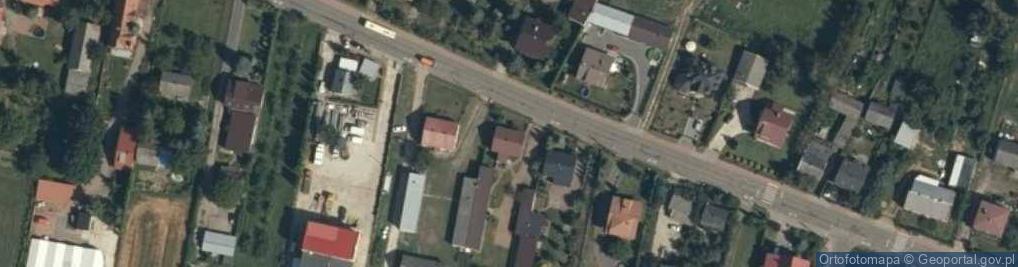 Zdjęcie satelitarne Wiejska ul.