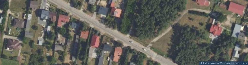 Zdjęcie satelitarne Wiejska ul.