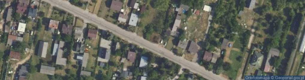 Zdjęcie satelitarne Wiejska ul.