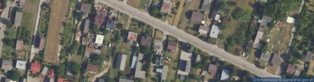 Zdjęcie satelitarne Wiejska ul.