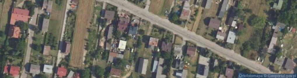 Zdjęcie satelitarne Wiejska ul.