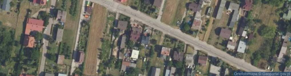 Zdjęcie satelitarne Wiejska ul.