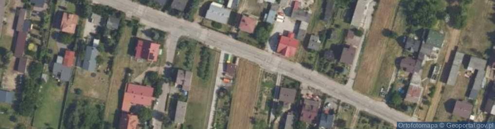 Zdjęcie satelitarne Wiejska ul.