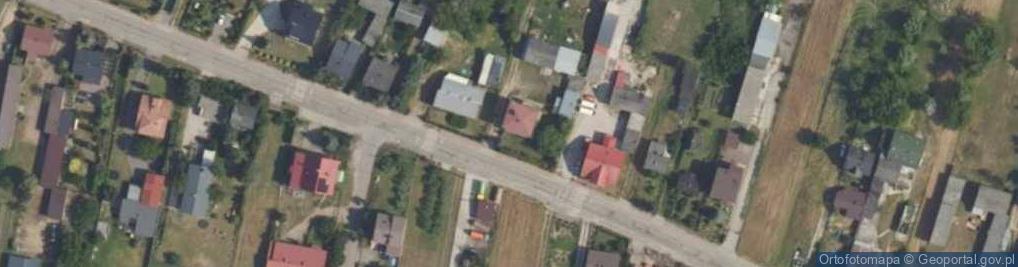 Zdjęcie satelitarne Wiejska ul.