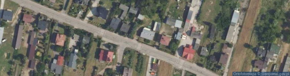 Zdjęcie satelitarne Wiejska ul.