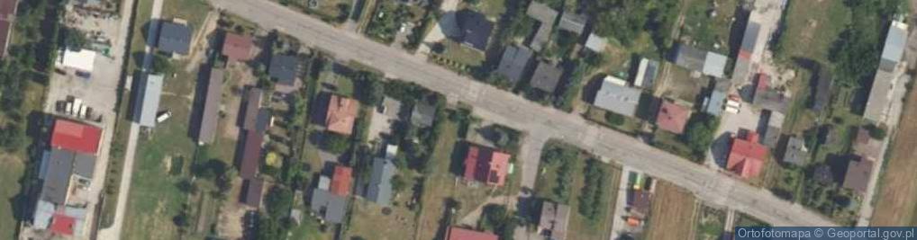 Zdjęcie satelitarne Wiejska ul.