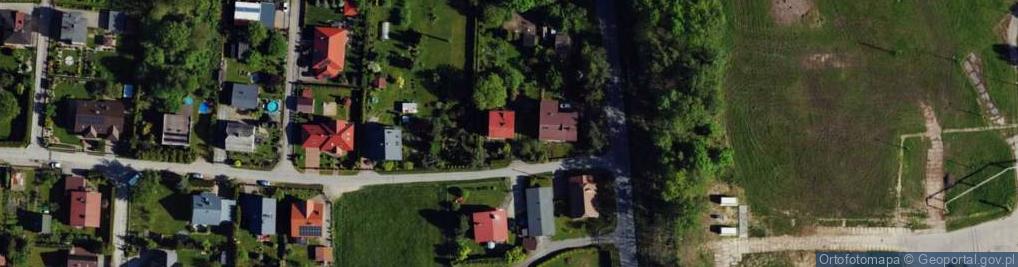 Zdjęcie satelitarne Wiejska ul.