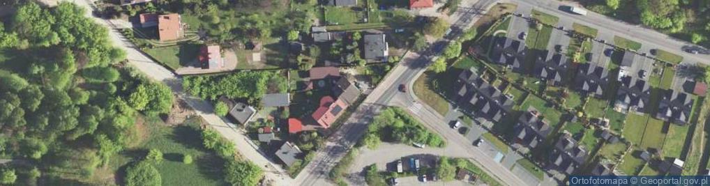Zdjęcie satelitarne Wiejska ul.