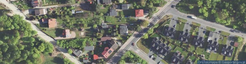 Zdjęcie satelitarne Wiejska ul.