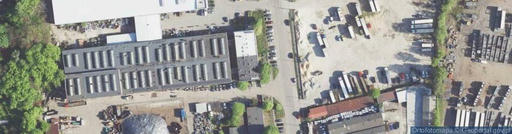 Zdjęcie satelitarne Wiosenna ul.