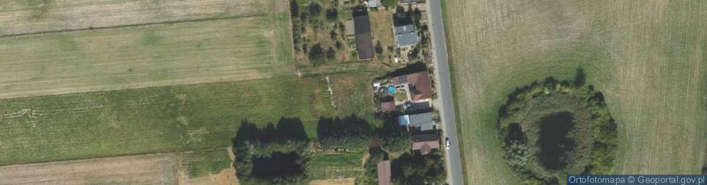 Zdjęcie satelitarne Wiejska ul.