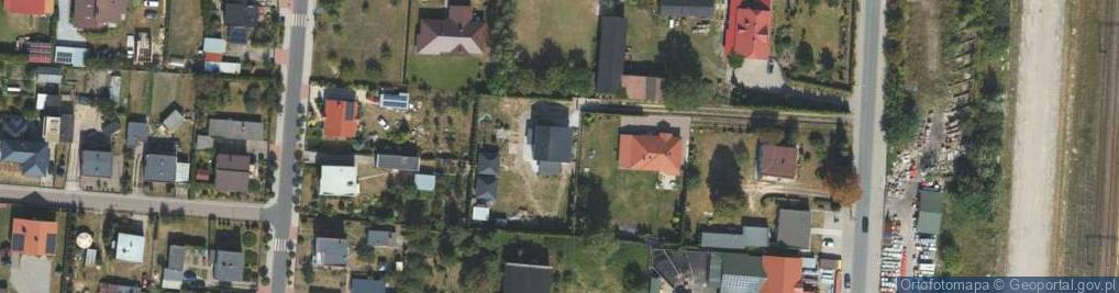 Zdjęcie satelitarne Wiejska ul.