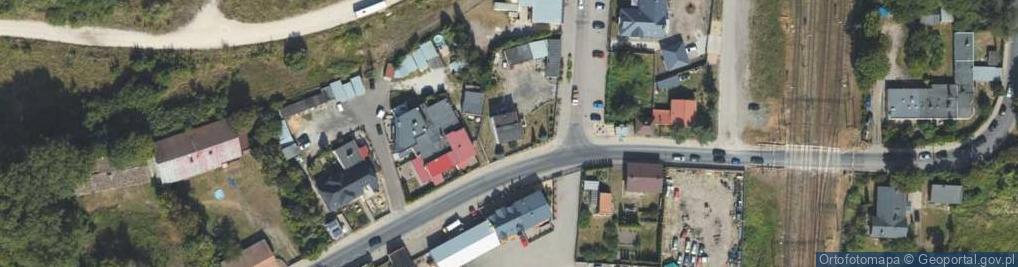 Zdjęcie satelitarne Wiejska ul.