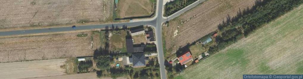 Zdjęcie satelitarne Wiejska ul.