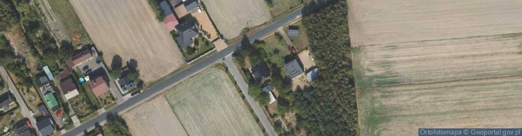 Zdjęcie satelitarne Wiejska ul.