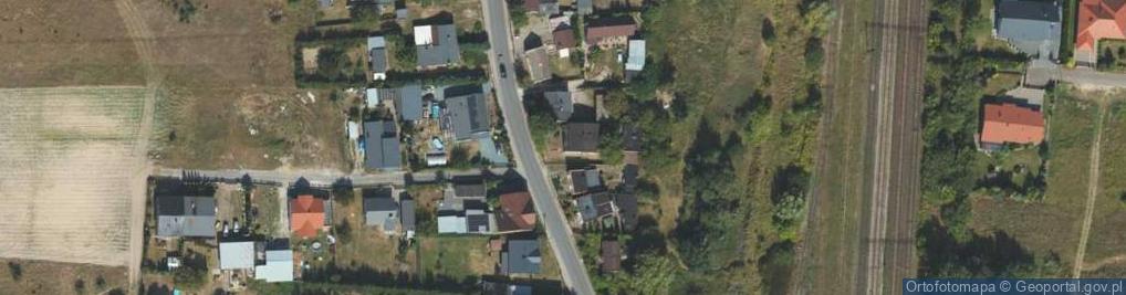 Zdjęcie satelitarne Wiejska ul.