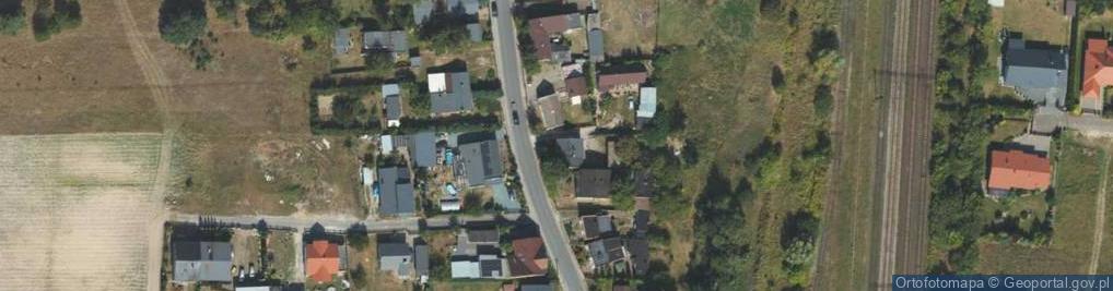 Zdjęcie satelitarne Wiejska ul.