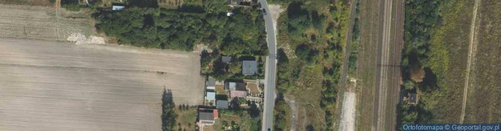 Zdjęcie satelitarne Wiejska ul.