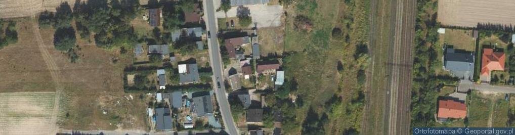Zdjęcie satelitarne Wiejska ul.