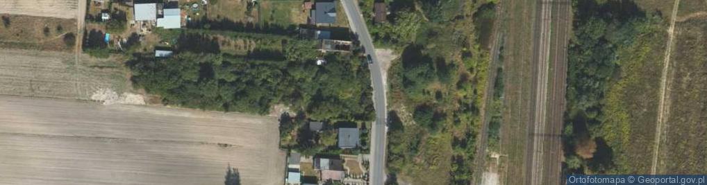 Zdjęcie satelitarne Wiejska ul.
