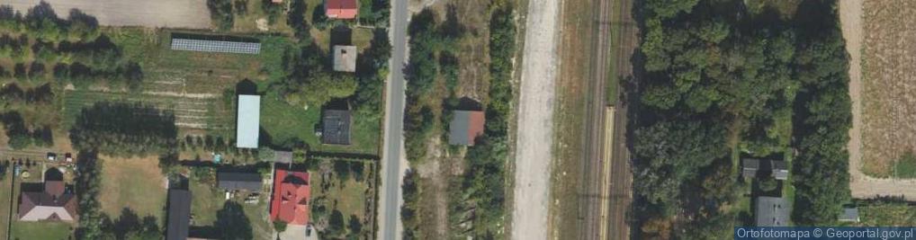 Zdjęcie satelitarne Wiejska ul.