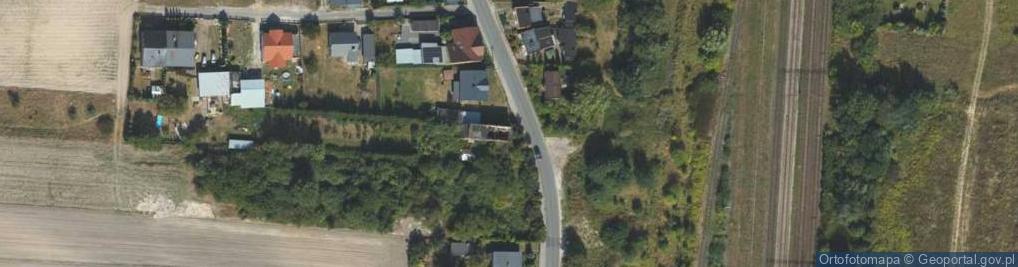 Zdjęcie satelitarne Wiejska ul.