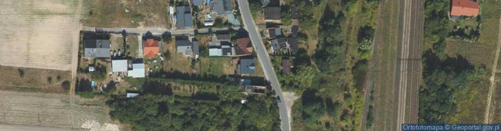 Zdjęcie satelitarne Wiejska ul.