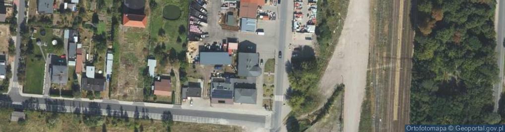 Zdjęcie satelitarne Wiejska ul.