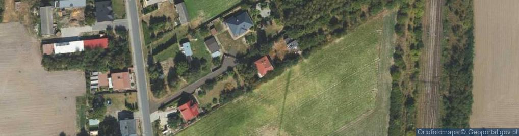 Zdjęcie satelitarne Wiejska ul.