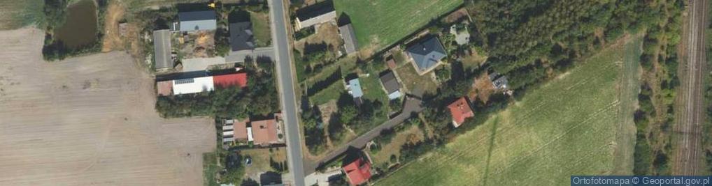 Zdjęcie satelitarne Wiejska ul.